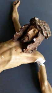 Damaged crucifix